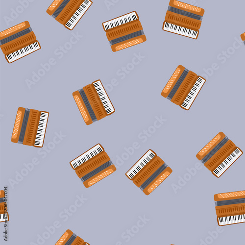 Fotografía pattern reeds accordion cartoon