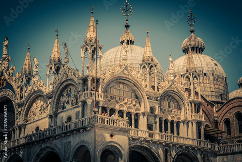 Canvastavla The Patriarchal Cathedral Basilica of Saint Mark  is the cathedral church of th