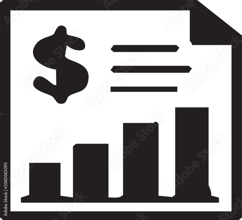 Dollar Sign Icon Set Vector Illustration for Business and Money Concept