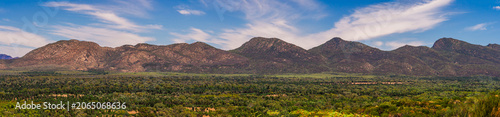 Quadro su tela Bunyeroo Valley Panorama, Flinders Ranges, SA