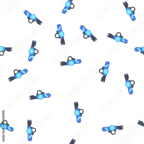 Canvas Print pattern squirt water gun toy cartoon