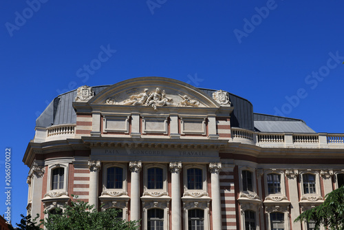 Obraz na płótnie Capitol Theatre-Theatre du Capitole in the city of Toulouse, France