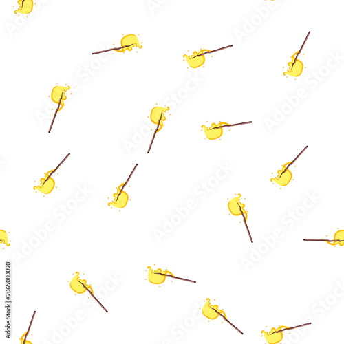Tableau sur toile pattern sorcery magic stick cartoon
