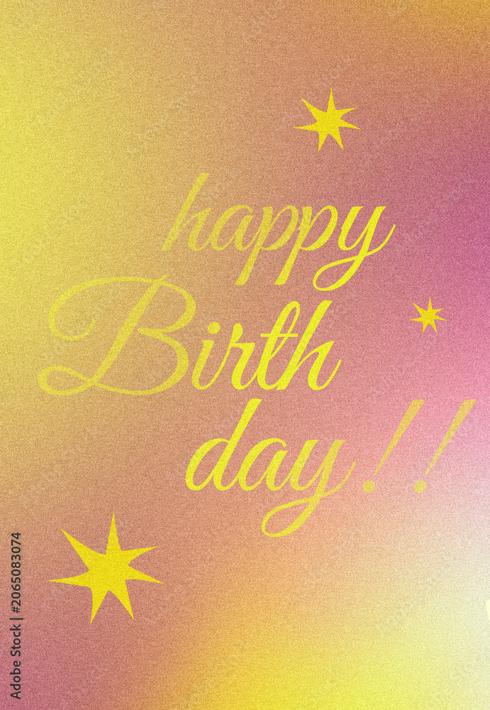 Fototapeta premium Celebrate a special birthday with bright colors and cheerful designs for a fun atmosphere