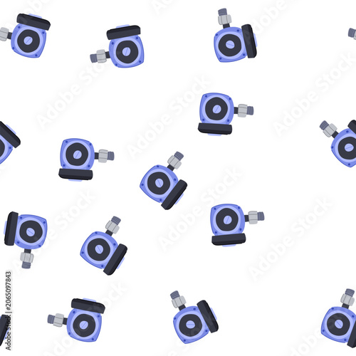 Foto pattern impeller water circulation pump cartoon