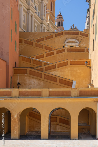 Les Rampes in The French Riviera city of Menton