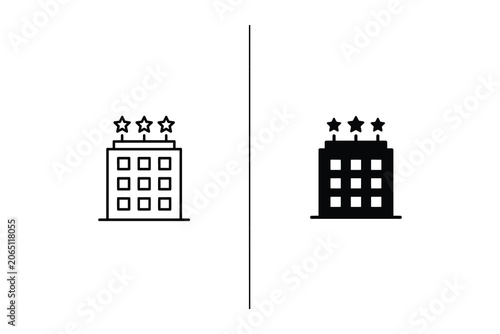 vector illustration of building