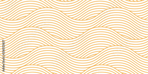 Photos Yellow instant noodles, pasta and spaghetti texture with geometric wavy lines