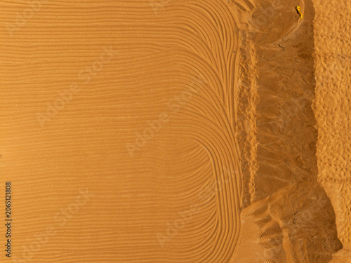 Fotografie The ripe grains in the threshing floor