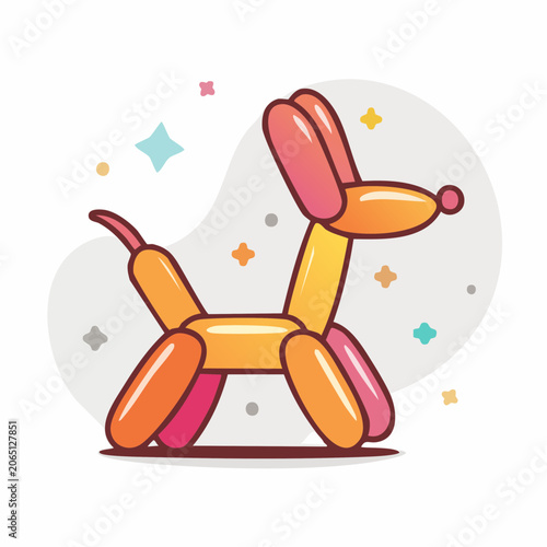 Balloon Dog Illustration