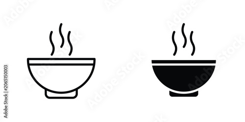 Принти на полотні Soup icon