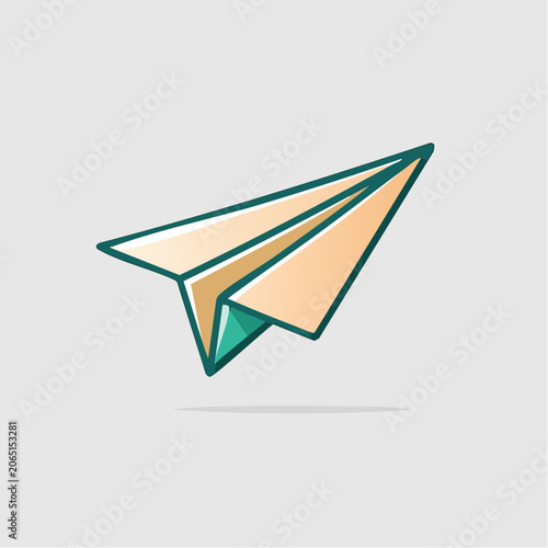 Paper airplane icon