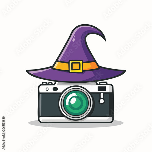 Witch Hat on Camera