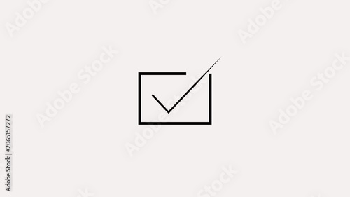 Colorful Check Mark Icons Set – Green, Red and Black Tick Symbols for Approval, Verification and Completed Tasks
