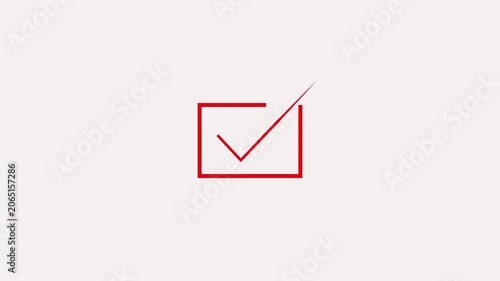 Colorful Check Mark Icons Set – Green, Red and Black Tick Symbols for Approval, Verification and Completed Tasks
