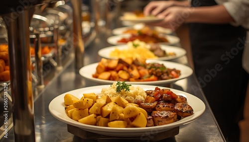 food at the restaurant