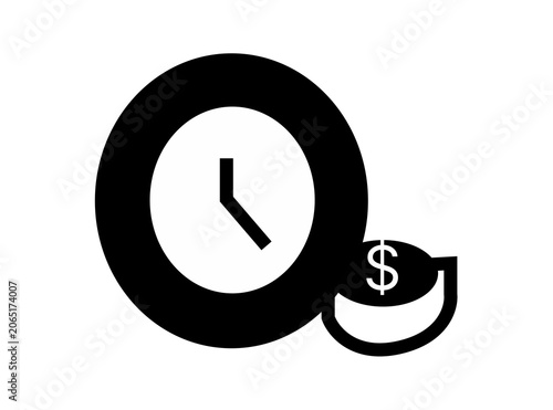 pay day for employee and freelancers symbol illustration icon vector
