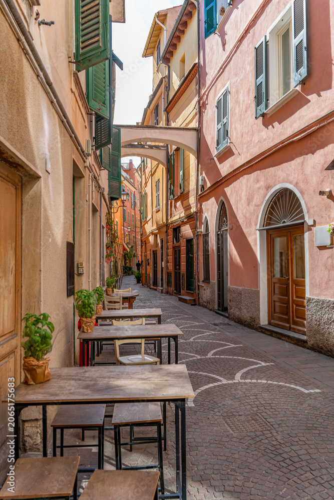 Fototapeta premium Pietra Ligure in Italy