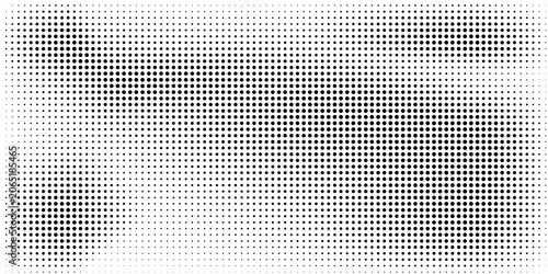 Dotted grid seamless pattern for bullet journal. Black point texture. Black dot grid