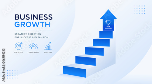 Φωτογραφία Business staircase, milestone, achievement, success, progression vector illustration