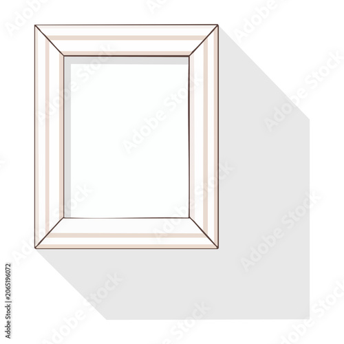 Empty Picture Frame Illustration
