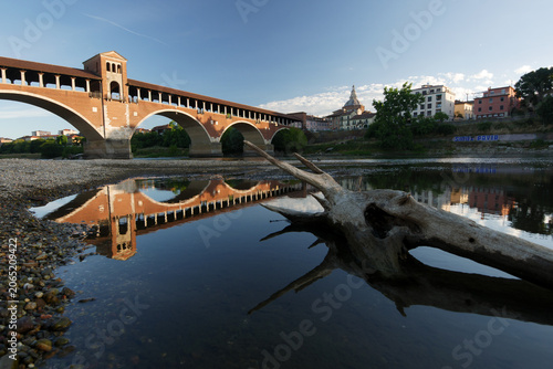 Pavia town city Italy Italian square church