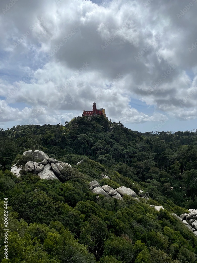 Fototapeta premium View of Palácio Nacional da Pena, Sintra