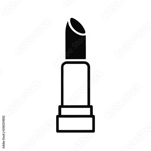 Lipstick Outline Cosmetic Icon