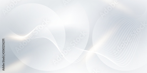 White abstract background, modern vector illustration.