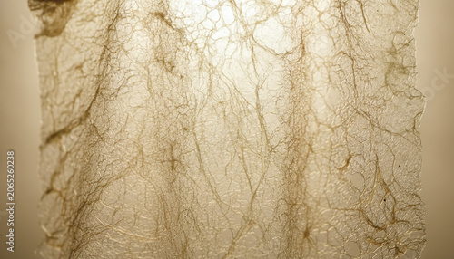 Translucent wet bacterial cellulose sheet bio leather macro