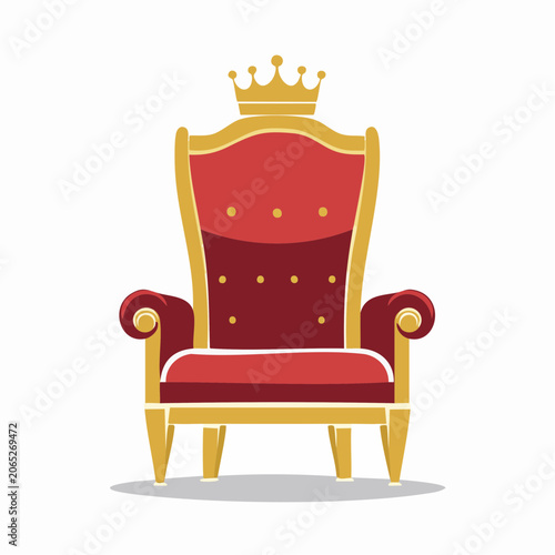 Throne with Crown