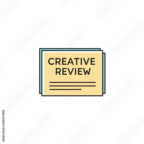 Stack of creative review magazines.