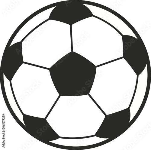 Soccer Ball Sports Equipment Closeup.