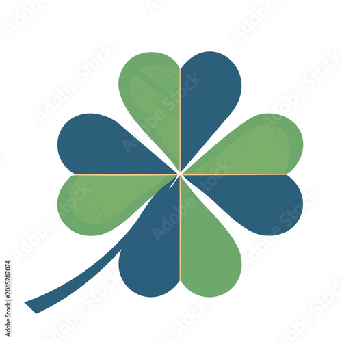 Four Leaf Clover Vector Icon