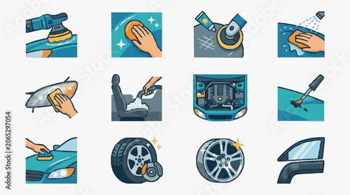 Valokuva Automotive Maintenance and Repair Tools.