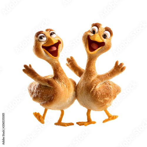 goose and duck
