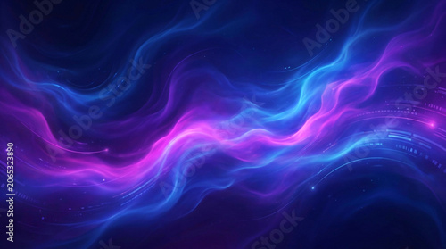 Electric Purple Lightning Background