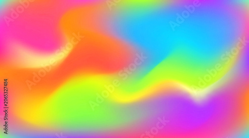 Vibrant Liquid Rainbow Background