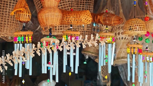 Mobile home decoration  , a traditional Thai handicraft , hand made 