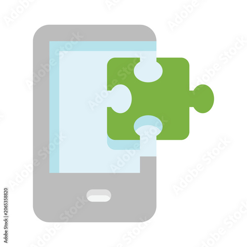 Smartphone puzzle element