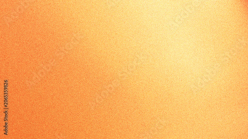 Tableau sur toile Warm orange gradient background with grainy texture, soft amber light leak effec