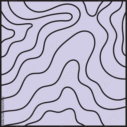 Contour flow grey pattern line color fo background