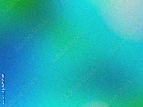 Vibrant Blue Green Gradient Abstract Soft Blurred Background
