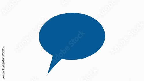 Chat Bubble Animation Icon Motion