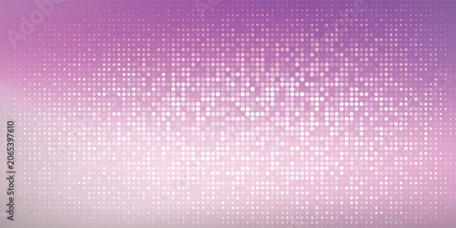 Modern vibrant violet gradient backdrop with fading circular dot matrix texture