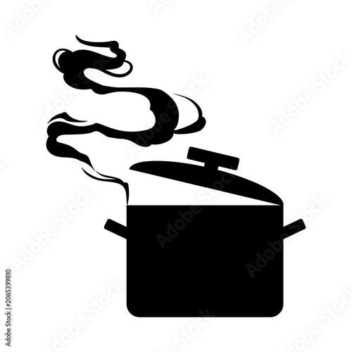 restaurant, chef, kitchen and cooking logo vector illustration