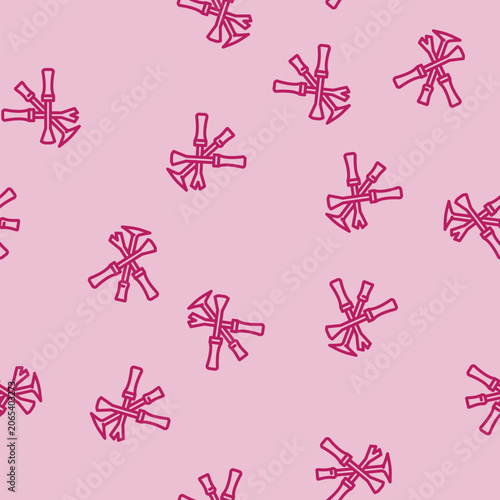 Photos pry bar car repair tool line seamless pattern pry bar car repair tool thin line