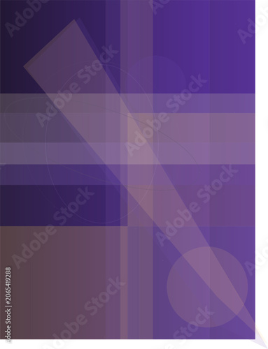 Abstract Gradient Cross Design with Soft Blur Effect.