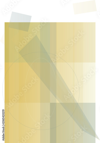 Abstract geometric shapes with soft gradient colors.
