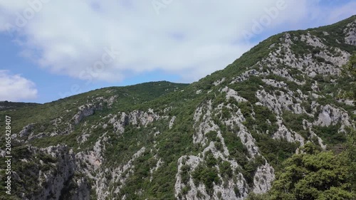 Scenic View of Gorges de Galamus Mountain Landscape